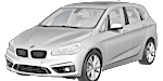 BMW F45 P231A Fault Code